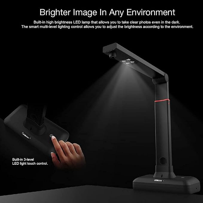 VIISAN Large Format Book & Document Scanner, Capture Size A2/A3, 26MP USB - Image 6