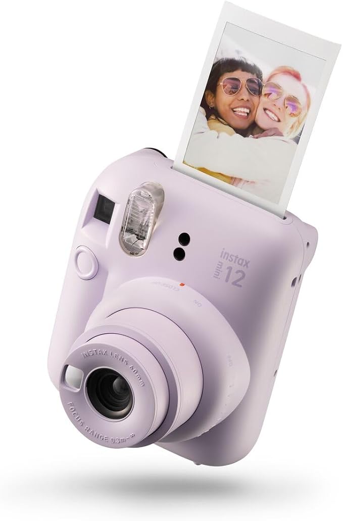 instax mini 12 Camera, Lilac Purple by instax