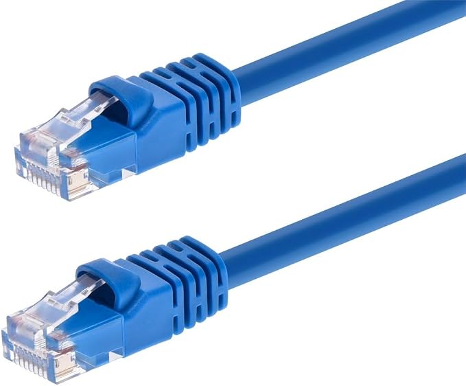 Monoprice 7FT 24AWG Cat5e 350MHz UTP Ethernet Bare Copper Network Cable by Monoprice