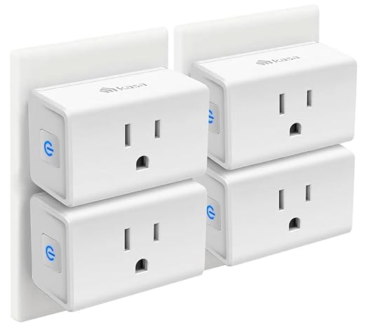 Kasa Smart Plug Mini 15A, Smart Home Wi-Fi Outlet Works by KasaSmartbyTP-Link