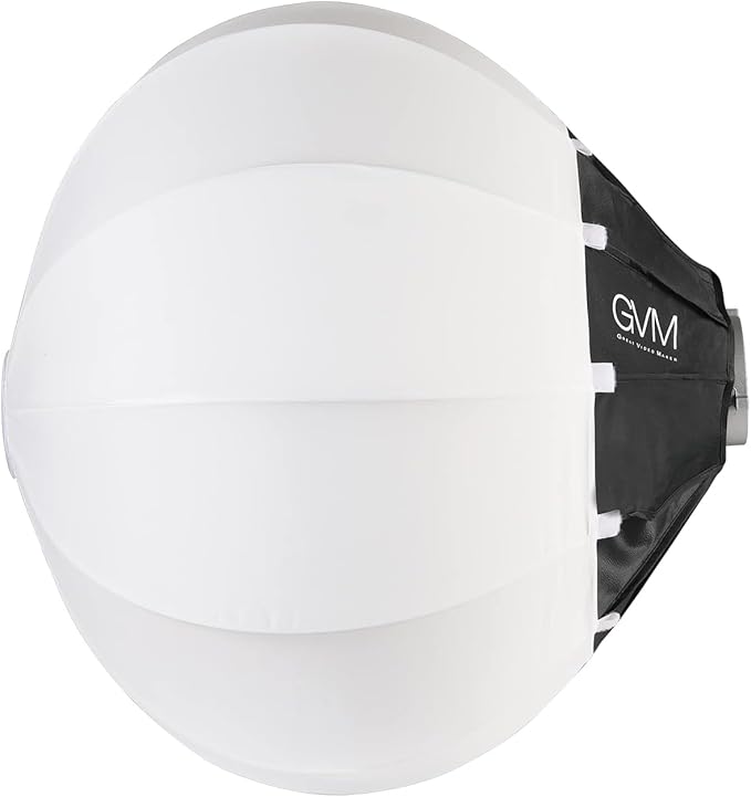 GVM Lantern Softbox Soft Light Modifier, Quick-Setup Quick-Folding GVM Light by GVMGreatVideoMaker