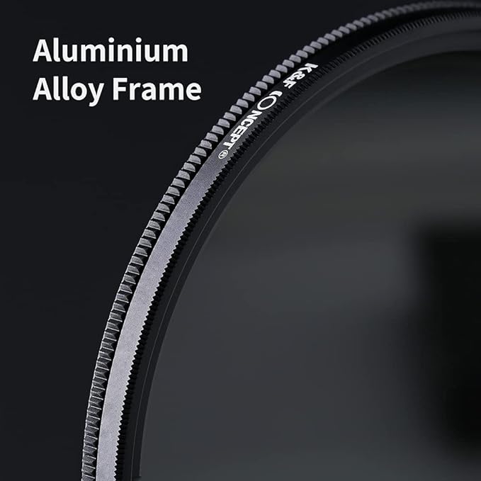 K&F CONCEPT 82mm Variable ND2-ND400 ND Lens Filter - Image 6