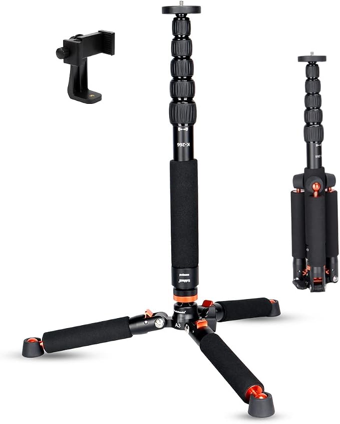 Koolehaoda 69" Aluminum Camera Monopod by Koolehaoda
