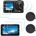 ULBTER Screen Protector for DJI OSMO Action 5 Pro Camera + Lens cap Cover by ULBTER