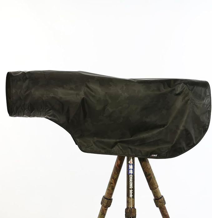 CHASING BIRDS Camouflage Waterproof Opaque Anti-UV Rain Covers Raincoat by CHASINGBIRDS