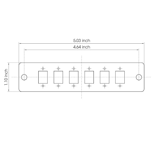 6 Simplex FC/UPC-SC/UPC Fiber Patch Panel - Image 8