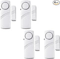 4 Pack Door Window Alarm, Home Magnetic Sensor Alarm, Home Security System Alert by Anglepingping