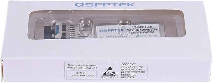 QSFPTEK 10G SFP+ Module, 10Gbase LR Optical Gigabit Ethernet Transceiver - Image 7