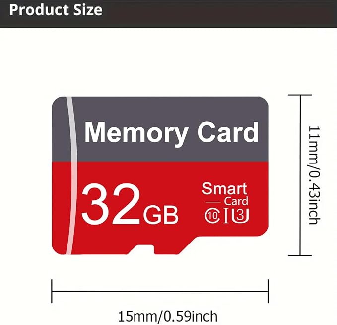 2 Pack Memory Card 32GB with Adapter, High Speed TF Card, UHS-I C10 A1 Memory - Image 8