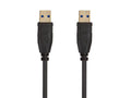 Monoprice - 138597 USB 3.0 Type-A to Type-A Cable - 3 Feet - Black, by Monoprice