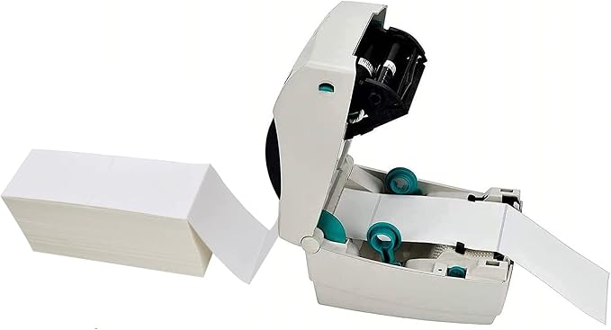9527 Product 4" x 6" Zebra Fanfold Direct Thermal Shipping Labels, 2 Stacks - Image 9