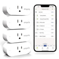 Emporia Energy Monitoring Smart Plug, WiFi Smart Outlet Plug Works by Emporia