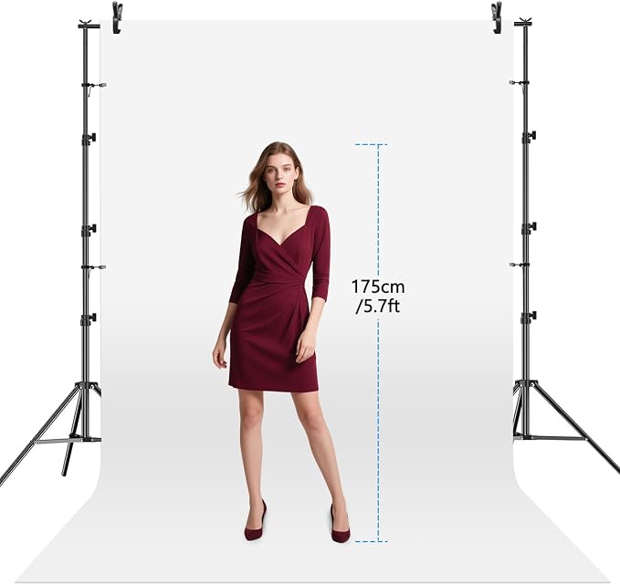 SLOW DOLPHIN 10 x 8.5 ft Photography Photo Video Studio Background Stand - Image 6