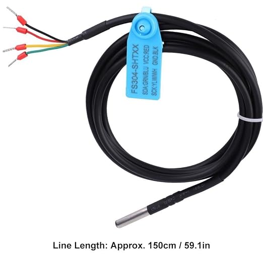 FS304 Digital Temperature Humidity Sensor - Image 2