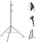 NEEWER Upgraded 75"/190cm Light Stand Stainless Steel Spring Loaded, Foldable by Neewer