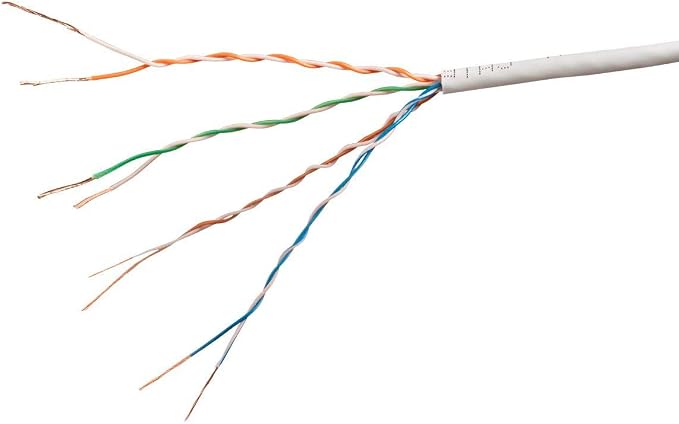 Monoprice Cat6 2ft Blue Component Level Patch Cable UTP 28AWG 550MHz Pure Bare - Image 4
