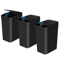 Anborry Bathroom Automatic Trash Can 3 Pack 2.2 Gallon Motion Sensor Touchless by Anborry