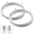 Phone Cable 10 Feet Telephone Line Cord by XANHAM