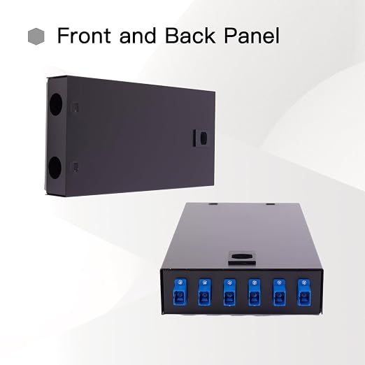 SC SM 6Port Box +Cables Wall Mount Fiber Enclosure - Image 6