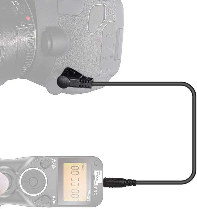 PIXEL Camera Shutter Connecting Cable DC3.5-DC2 Camera Connecting Cord Plug - Image 3