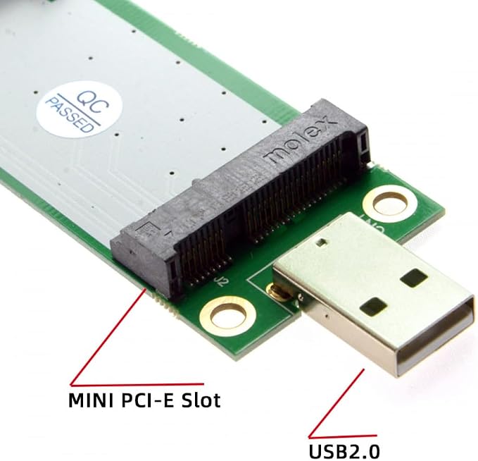 CY Adapter Mini PCI-E Wireless WWAN to USB Adapter Card - Image 4