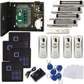 4 Doors RFID/Password Door Lock System Smart Access Control Keyless Entry by MENGQI-CONTROL