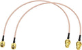 Yuslao RP-SMA Male to RP-SMA Female Bulkhead Mount RG316 Antenna Extension by Yuslao