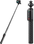 Remote Control Selfie Stick 100CM Stretchable Compatible by Aovee
