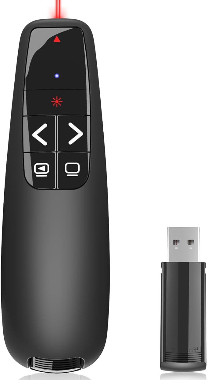 Presentation Clickers for PowerPoint, Clicker for Laptop Presentations Remote by VILNIU%C2%AEPresentationClicker