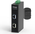 PROCET 10 Gbps Gigabit PoE++ Injector Din Rail, 60W Industrial Boost PoE Adapter by PROCETPOESystem