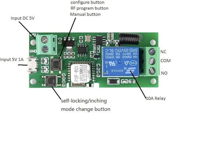 WiFi Wireless Smart Switch Relay Module - Image 3