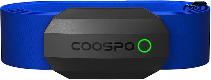 COOSPO Bluetooth Heart Rate Monitor Chest Strap H808S, ANT+ BLE HR Monitor Chest by COOSPO