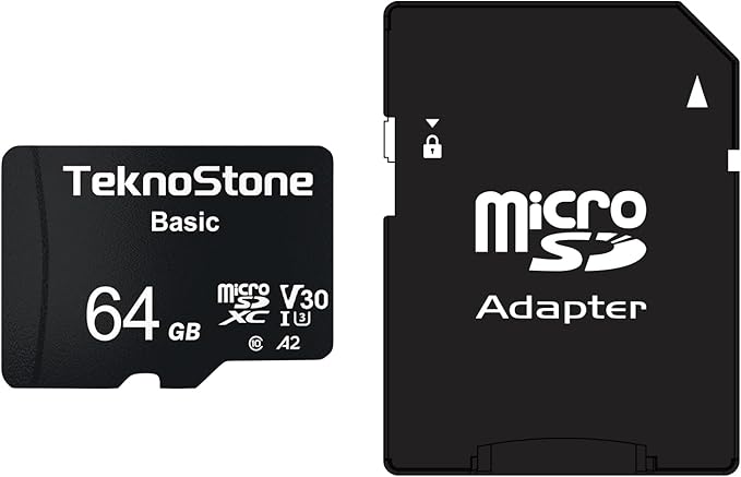 Basic 64GB MicroSDXC Flash Memory by Teknostone