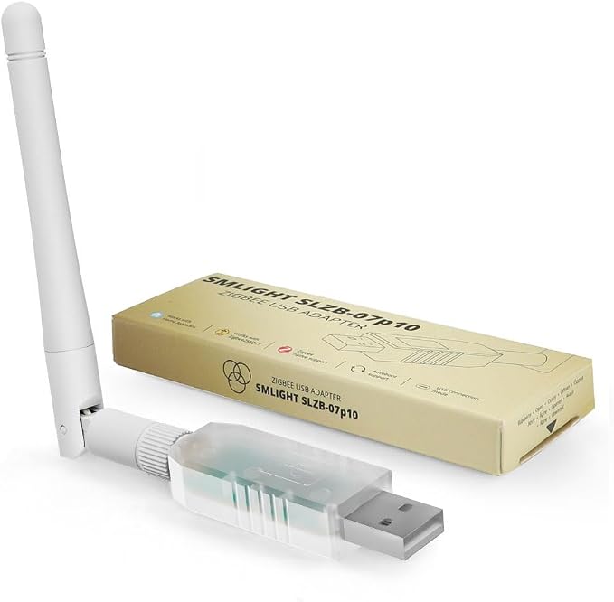 SMLIGHT SLZB-07P10 Zigbee 3.0 Coordinator Thread/Matter Mini USB Adapter Works by Xnbada