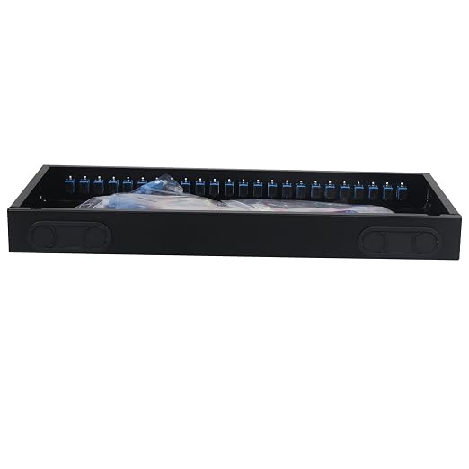 Xunsomten-24 Singlemode 24 Port SC-UPC Rack Mount Enclosure Box & Splice Trays - Image 4
