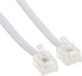 Power Gear Telephone Line Cord, 50 Feet, Phone Cord, Modular Jack Ends by Power+Gear
