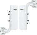 Wireless Bridge Outdoor with 2 Bracket: UeeVii CPE452 Point to Point 5.8G Long by UeeVii