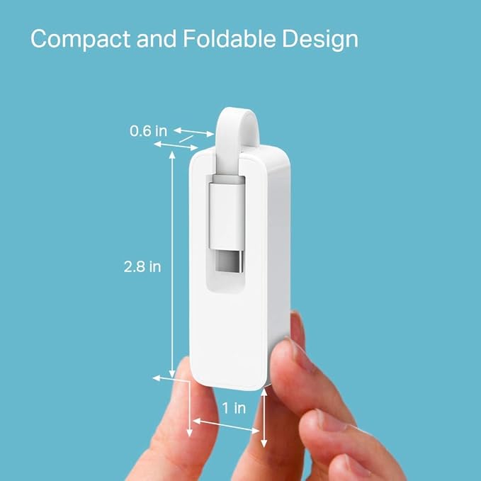 TP-Link USB C to Ethernet Adapter, RJ45 to USB C Type-C Gigabit Ethernet LAN - Image 5