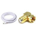 Monoprice 104060 RG6 Quad Shield CL2 Coaxial Cable by Monoprice