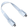 Goupchn Ultra Flat Ghost Wire Flat RG6 Coax Jumper Cable Extreme Slim F Female by Goupchn