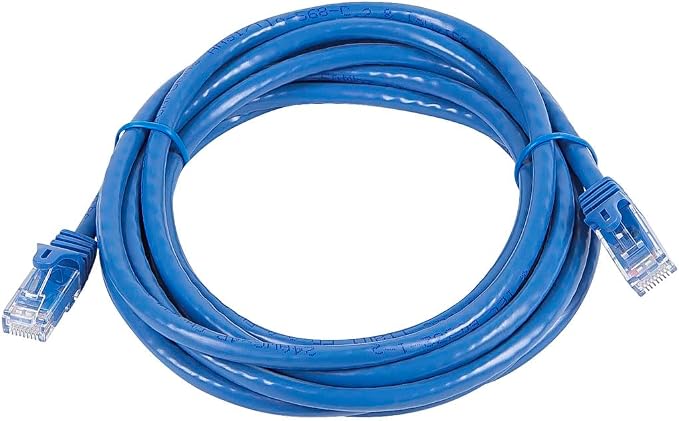 Monoprice Cat5e 10ft Blue Patch Cable UTP 24AWG 350MHz Pure Bare Copper - Image 4