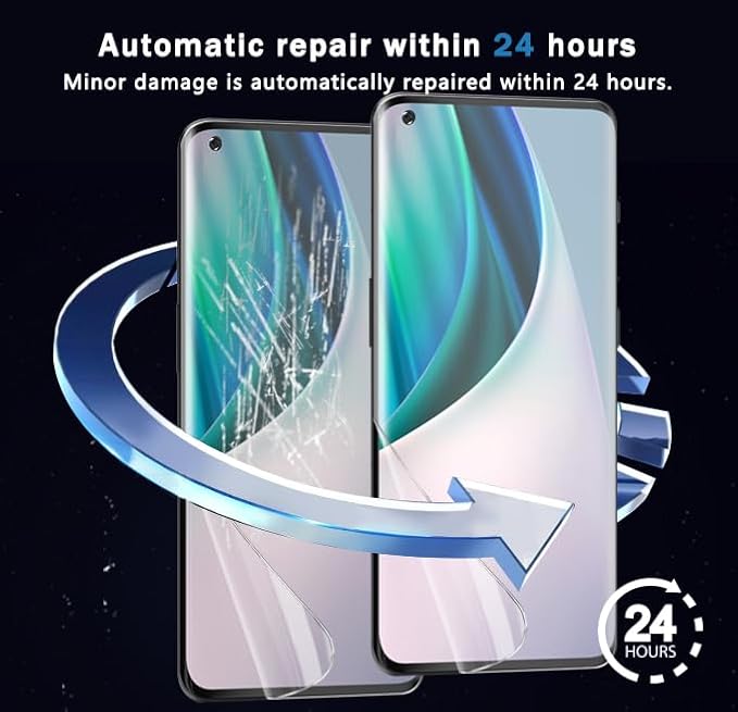 2+2 Pack Screen Protector for OnePlus 10 Pro Flexible TPU Film - Image 6