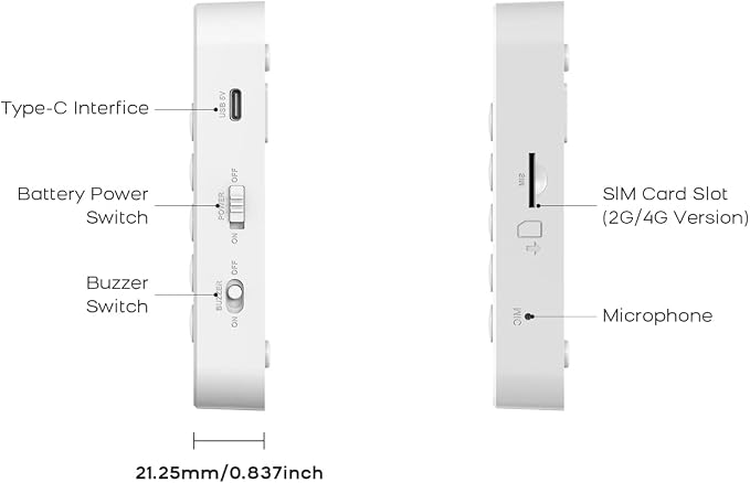 YBJ Alarm System for Home Security, DIY Wireless Home Alarm System - Image 8