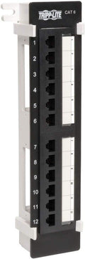 Tripp Lite 12-Port Cat6/Cat5 Wall-Mount Patch Panel, UL Approved, 110 Punch by TrippLite