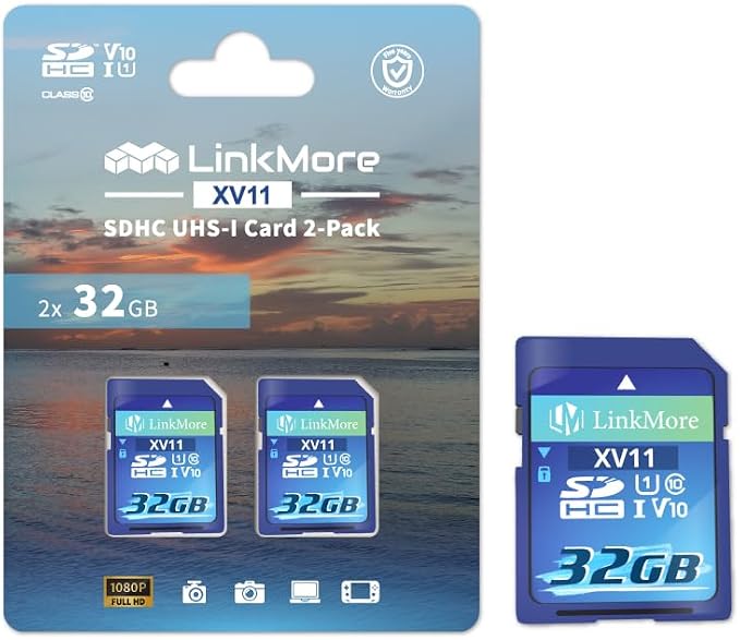LinkMore 32GB Full-Size SD Card, SDHC Compatible - Image 7