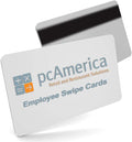 50 pcAmerica POS Server Swipe Cards + 3 Credit Card Reader Cleaning Cards by POSDepot