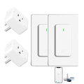 WiFi Plug with Switch, Compatible with Alexa and Google Home via Tuya, Compact by greencycle