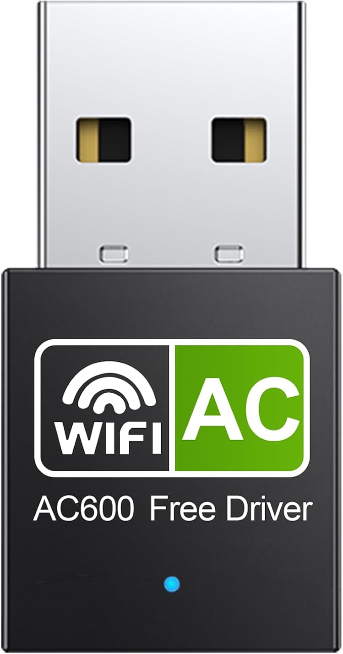 USB WiFi Adapter, 600Mbps Dual Band by Flimjibg
