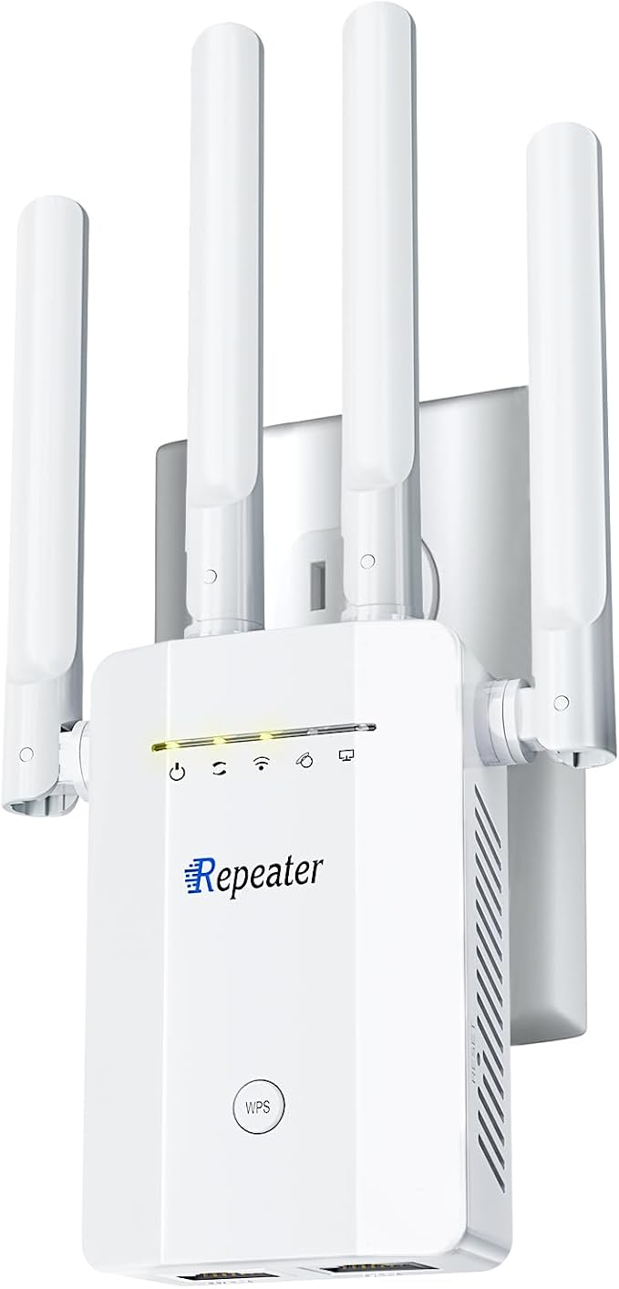 2026 New WiFi Extender Signal Booster, Long Range up to 13355Sq.ft, Wireless by Paleoer