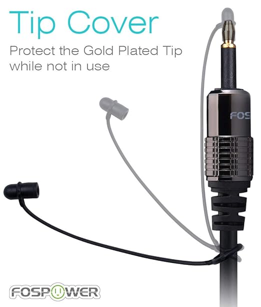 FosPower 24K Gold Plated Toslink to Mini Toslink Digital Fiber Optical S/PDIF - Image 4